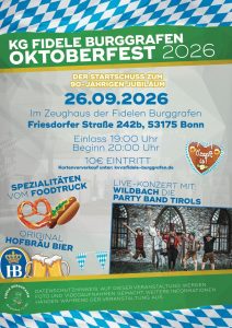 Oktoberfest der Fidelen Burggrafen